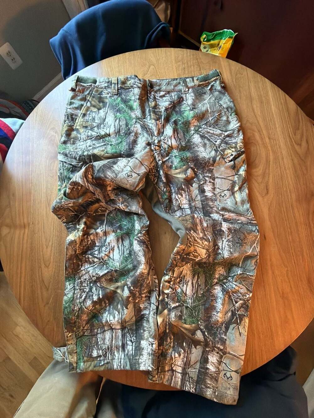 Carhartt Camouflage Hunting Pants Size 2XL Regular Realtree Edge